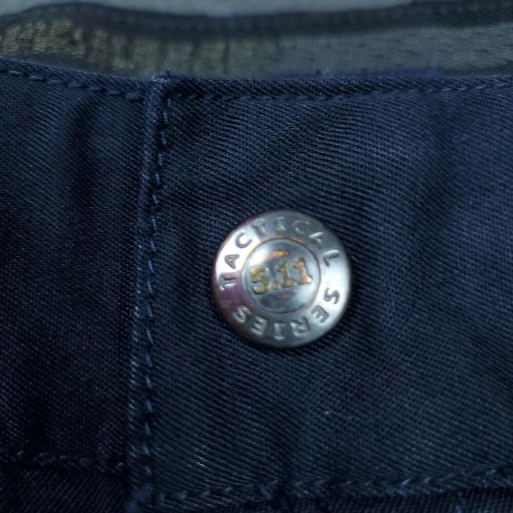 5.11 Tactical Pants Mens 32x34 Cargo Navy Blue Workwear Utility Pockets Uniform - Picture 12 of 15